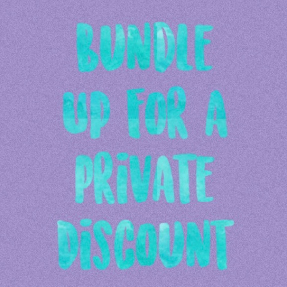 Bundle Discount💜💲💕🙋‍♀️